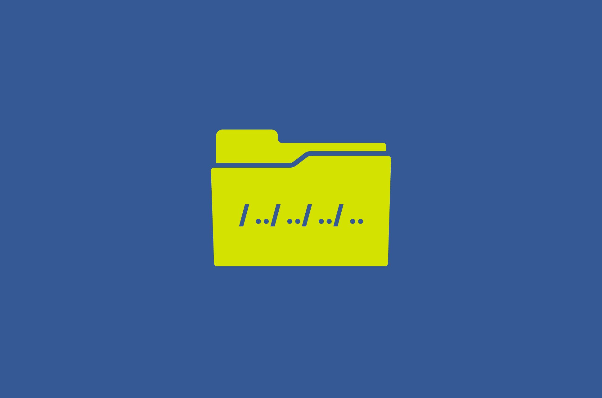 Folder with dots and slashes.