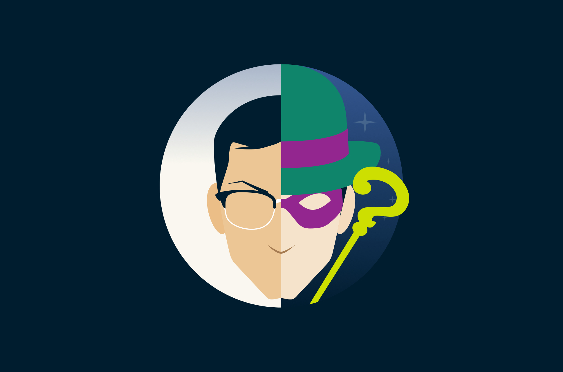 Riddler and Edward Nygma.