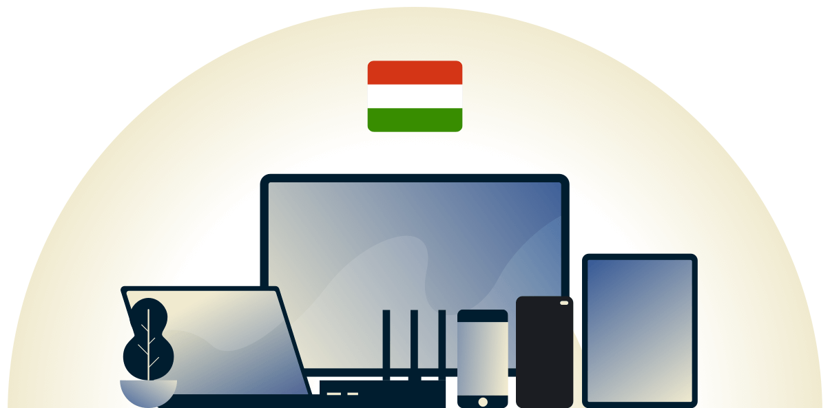A magyarorsz&aacute;gi VPN biztos&iacute;tja a k&uuml;l&ouml;nf&eacute;le eszk&ouml;z&ouml;k v&eacute;delm&eacute;t.